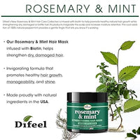 Difeel Rosemary & Mint Strengthening Hair Mask 12 oz - ANNS BEAUTY SUPPLY