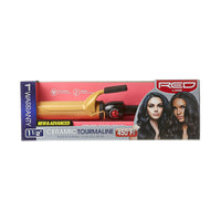 RED by Kiss Ceramic Tourmaline Professional Curling Iron - 1 1/2