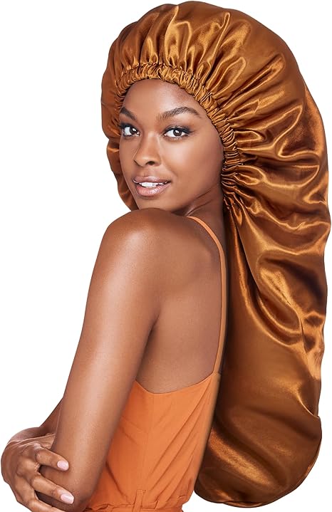 RED by Kiss Adjustable Ultra Silky Satin Bonnet Braid Brown (HQ223)