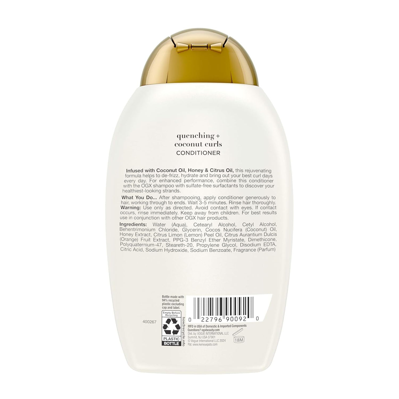 OGX Coconut Curls Conditioner 13oz - ANNS BEAUTY SUPPLY