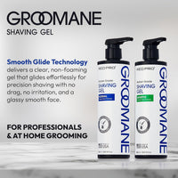 Red Pro Groomane Barber Grade Shaving Gel Sensitive 16.9 fl. oz. - ANNS BEAUTY SUPPLY