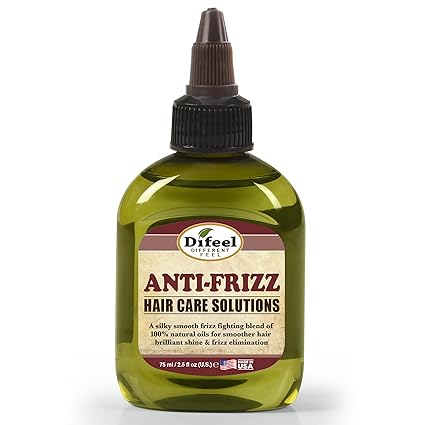 Difeel Anti-Frizz Hair Care Solutions Premium Hair Oil 2.5z - ANNS BEAUTY SUPPLY