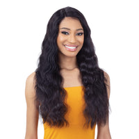 Shake-N-Go Girlfriend 100% Virgin Human Hair HD Lace Front Wig – Body Wave 24_NATURAL