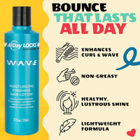AllDay Locks Classic Collection Wave Moisturizing Finishing Hair Lotion 7.7 Fl. Oz. / 228 mL