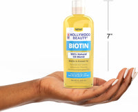 Hollywood Beauty Biotin 100% Natural Oil Blend 8 oz - ANNS BEAUTY SUPPLY