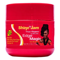 Shine 'n Jam Magic Fingers Edge Magic For Braiders Net Wt. 4 Oz. (113g)