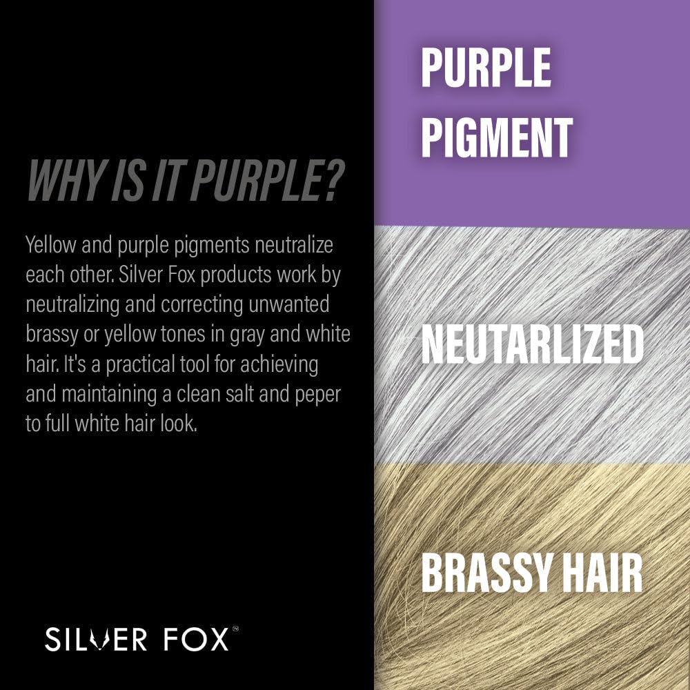 Silver Fox Gray Enhancing Shampoo for Beard & Scalp (280 mL / 9.5 oz)