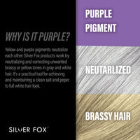 Silver Fox Gray Enhancing Shampoo for Beard & Scalp (280 mL / 9.5 oz)