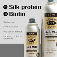 EBIN New York Wonder Lace Bond Lace Melt Spray 4.06 fl. oz. - ANNS BEAUTY SUPPLY