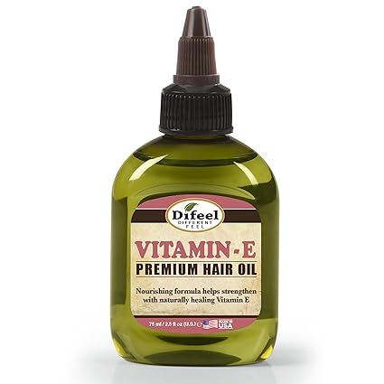 Difeel Vitamin-E Premium Hair Oil 2.5 OZ - ANNS BEAUTY SUPPLY