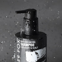Silver Fox Gray Enhancing Shampoo for Beard & Scalp (280 mL / 9.5 oz)
