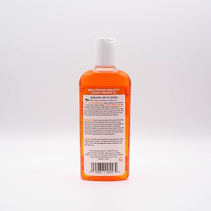 Hollywood Beauty Carrot Premium Oil 8 oz - ANNS BEAUTY SUPPLY