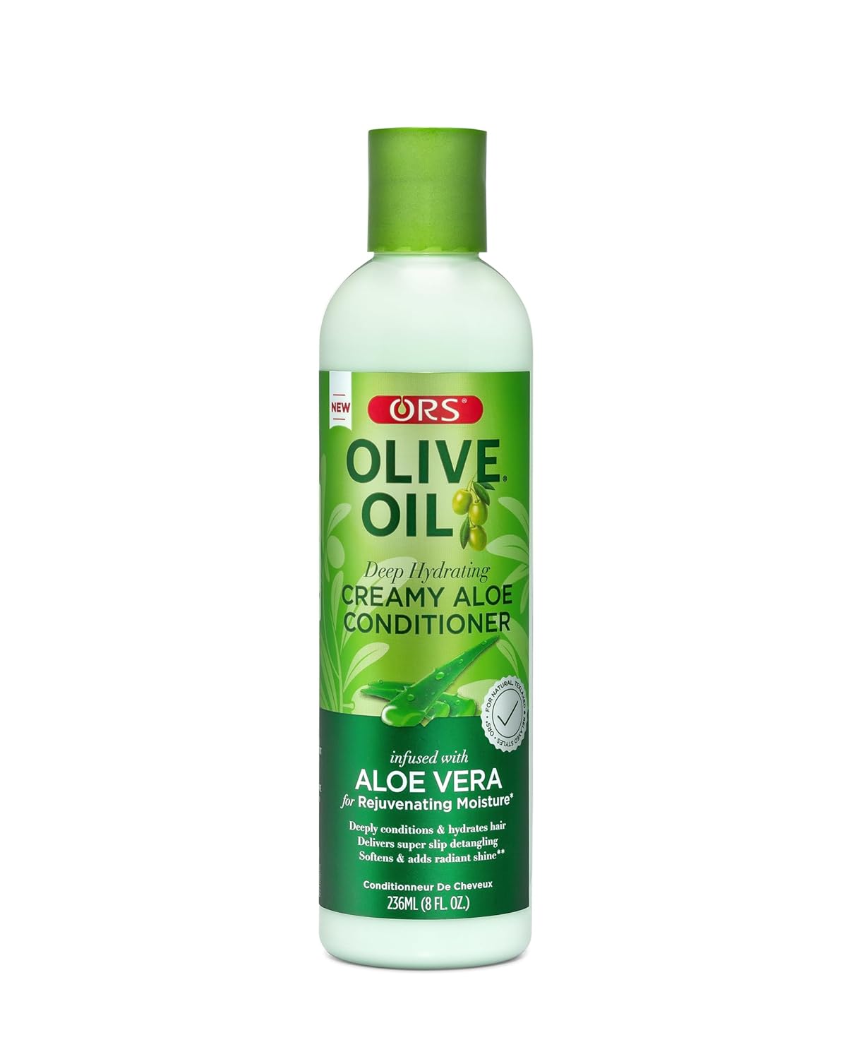 ORS Olive Oil Deep Hydrating Creamy Aloe Conditioner 8 fl. oz. / 236 mL - ANNS BEAUTY SUPPLY