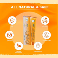 Mitchell Brands Carotis Skincare Brightening Cream Active Carrot Concentrate Net Wt 1.7 Oz (50g)