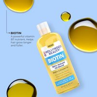 Hollywood Beauty Biotin 100% Natural Oil Blend 8 oz - ANNS BEAUTY SUPPLY