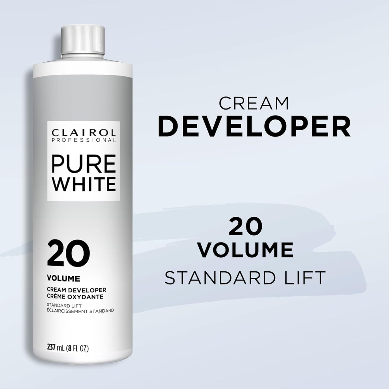Clairol Professional Pure White 20 Volume Cream Developer (473 mL / 16 FL OZ)