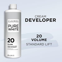 Clairol Professional Pure White 20 Volume Cream Developer (473 mL / 16 FL OZ)