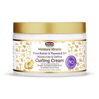 African Pride Moisture Miracle Shea Butter & Flaxseed Oil Moisturize & Define Curling Cream 12 oz. - ANNS BEAUTY SUPPLY