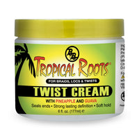 Tropical Roots Twist Cream with Pineapple and Guava 6 Oz - ANNS BEAUTY SUPPLY