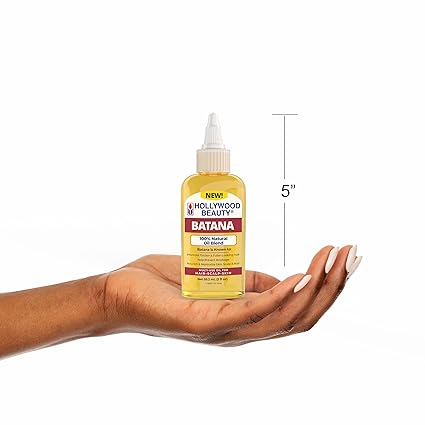 Hollywood Beauty Batana 100% Natural Oil Blend2 oz - ANNS BEAUTY SUPPLY