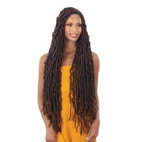 Mayde Beauty Braid 3X Modern Soft Loc 28 Crochet Locs Natural Texture