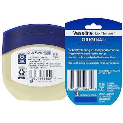 Vaseline Original Healing Jelly & Lip Therapy Bundle 7.5 oz - ANNS BEAUTY SUPPLY