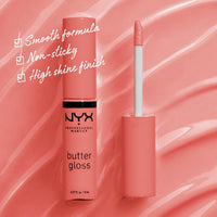 NYX Professional Makeup Butter Gloss - Creme Brulee - 0.27 fl. oz. / 8 mL - ANNS BEAUTY SUPPLY