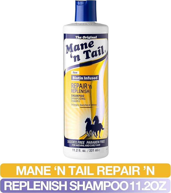 Mane 'n Tail Repair 'n Replenish Shampoo 11.2 fl. oz. - ANNS BEAUTY SUPPLY
