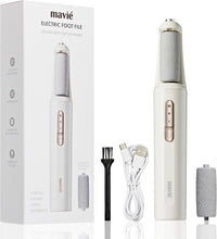 mavié Electric Foot File (Salon-Soft Feet at Home)