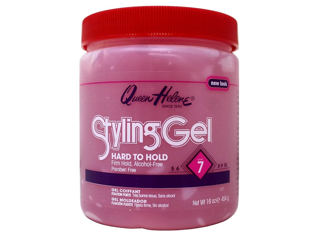 Queen Helene Styling Gel Hard to Hold 16 oz - ANNS BEAUTY SUPPLY