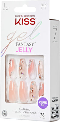 KISS Gel Fantasy Jelly On-Trend Translucent Nails (88126 / FJ11)