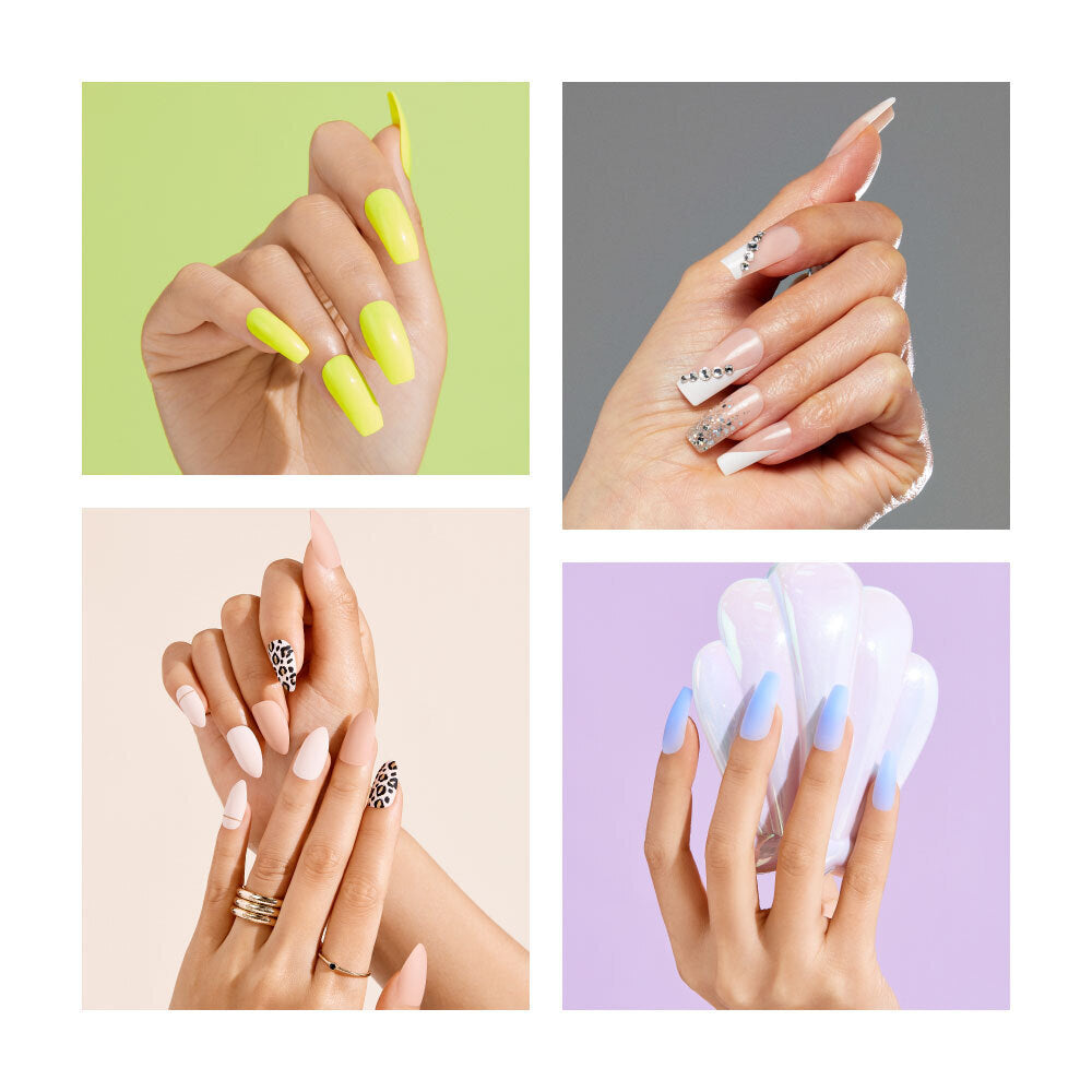 Gold Finger Pink Gel Nail Glue (5 x 2 g / 0.07 oz)