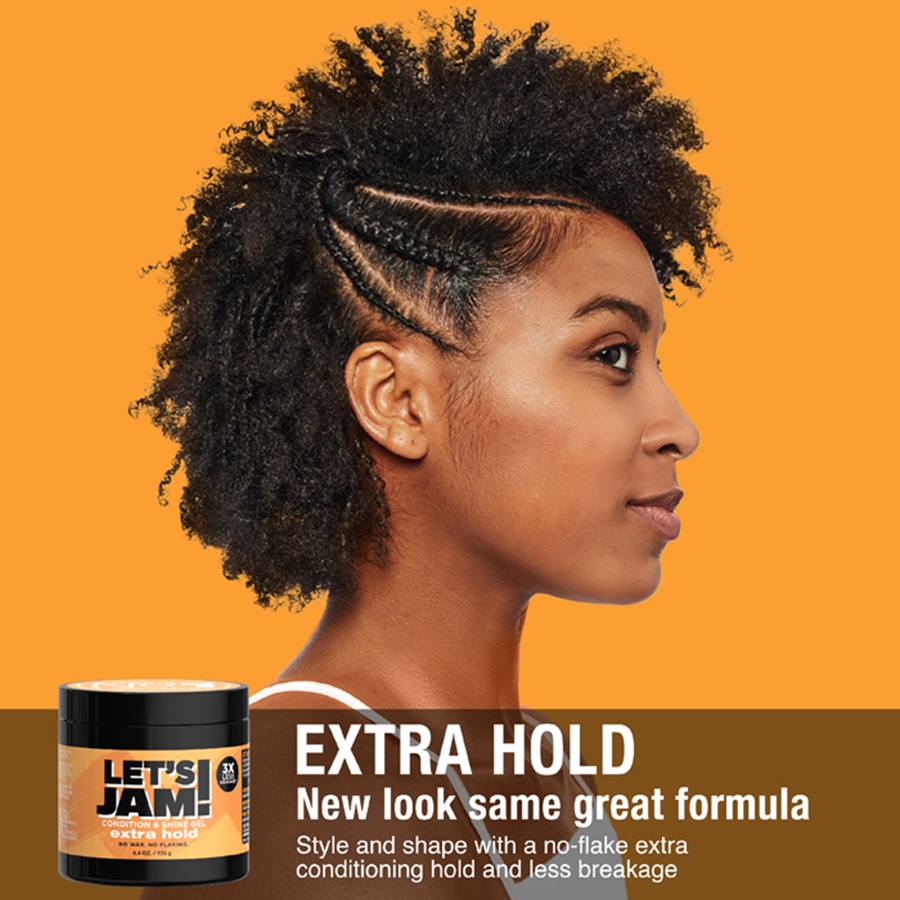 Let's Jam! Condition & Shine Gel Extra Hold Value Size 14 Oz. (397 g)