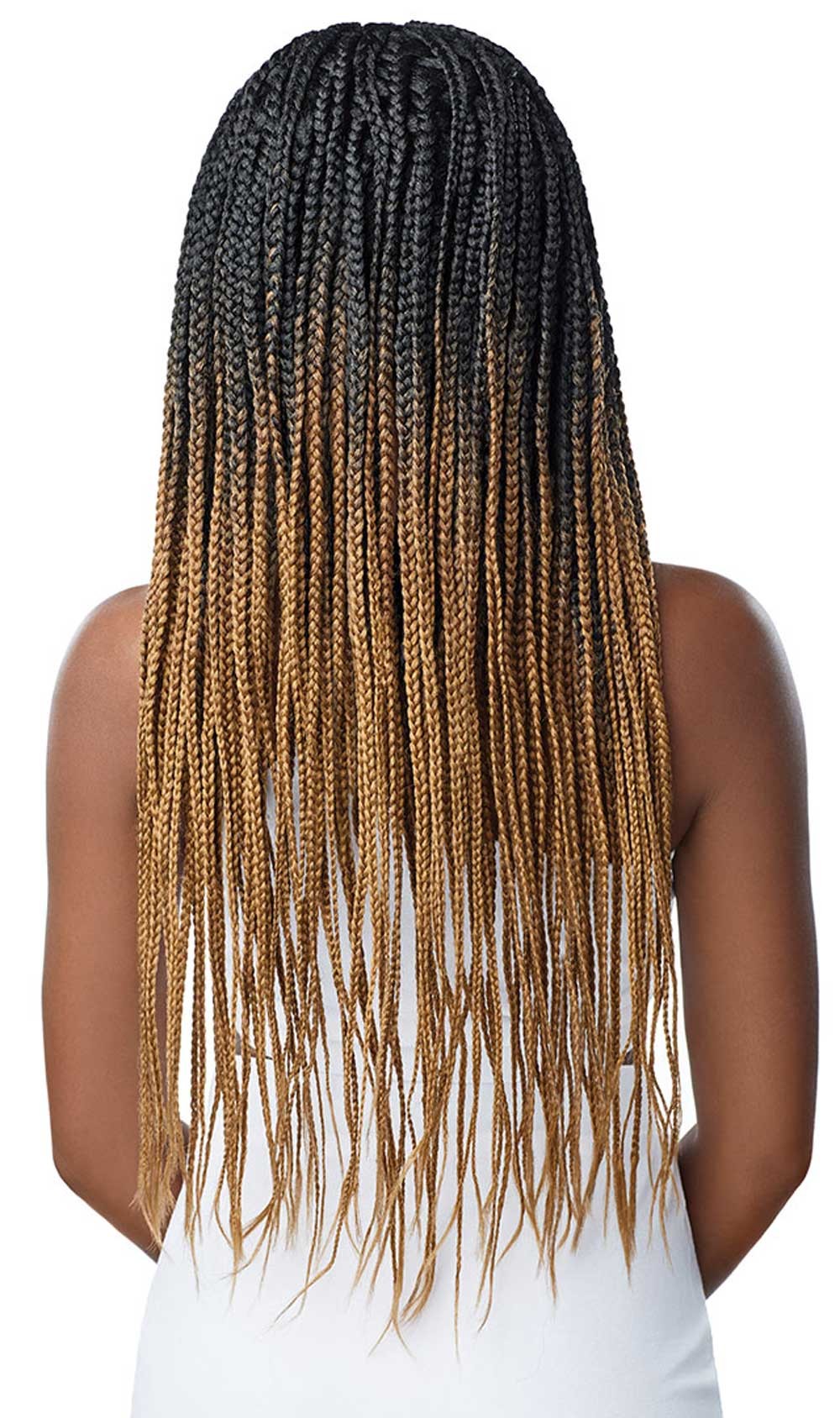 Outre 13x4 HD Pre-Braided Lace Front Wig Knotless Triangle Part Braids QLOKTPB* - ANNS BEAUTY SUPPLY
