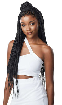 Outre 13x4 HD Pre-Braided Lace Front Wig Knotless Triangle Part Braids QLOKTPB* - ANNS BEAUTY SUPPLY