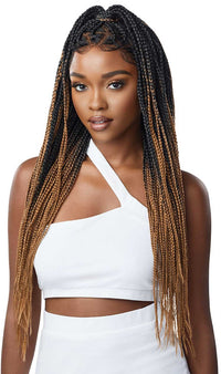 Outre 13x4 HD Pre-Braided Lace Front Wig Knotless Triangle Part Braids QLOKTPB* - ANNS BEAUTY SUPPLY