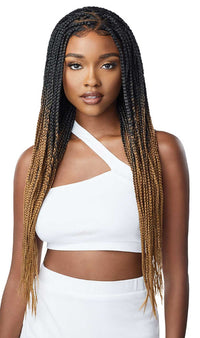 Outre 13x4 HD Pre-Braided Lace Front Wig Knotless Triangle Part Braids QLOKTPB* - ANNS BEAUTY SUPPLY