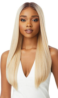 Outre Synthetic Sleek Lay Part HD Transparent Lace Front Wig Chanelle QLSLCHA - ANNS BEAUTY SUPPLY