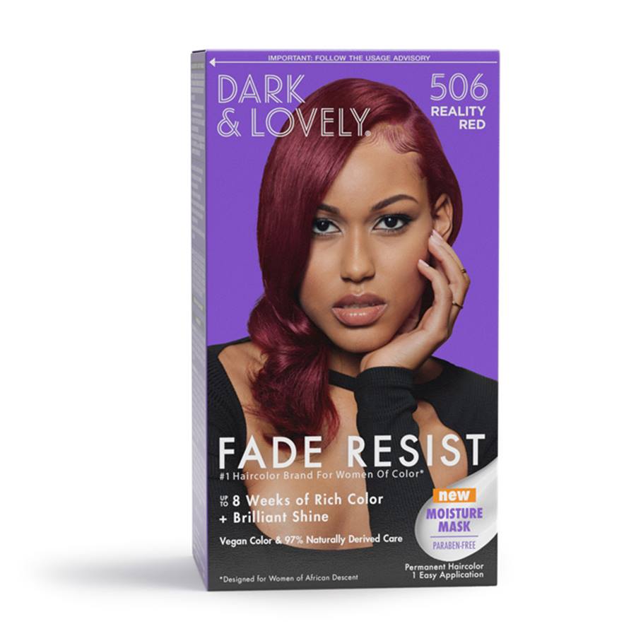Dark & Lovely Fade Resist Permanent Haircolor – 506 Reality Red
