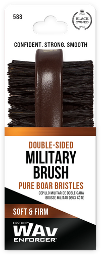 WavEnforcer Double-Sided Military Brush 588 - ANNS BEAUTY SUPPLY