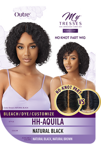 Outre My Tresses Purple Label No Knot Part 100% Unprocessed Human Hair Wig Aquila - ANNS BEAUTY SUPPLY