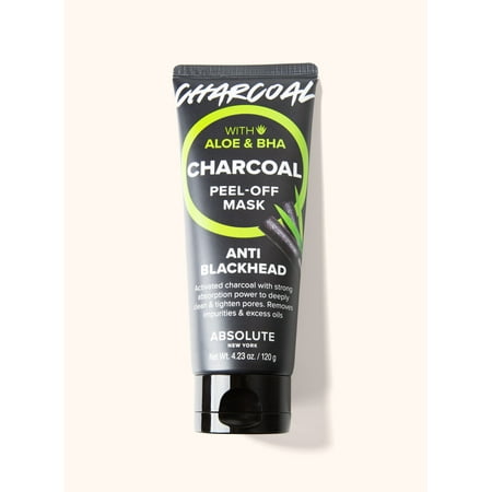Absolute New York Charcoal Peel Off Mask with Aloe and BHA 4.23 oz - ANNS BEAUTY SUPPLY