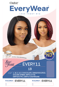 Outre Synthetic Pre-Plucked HD Transparent Lace Front Wig Every 11 QLEWE11 - ANNS BEAUTY SUPPLY