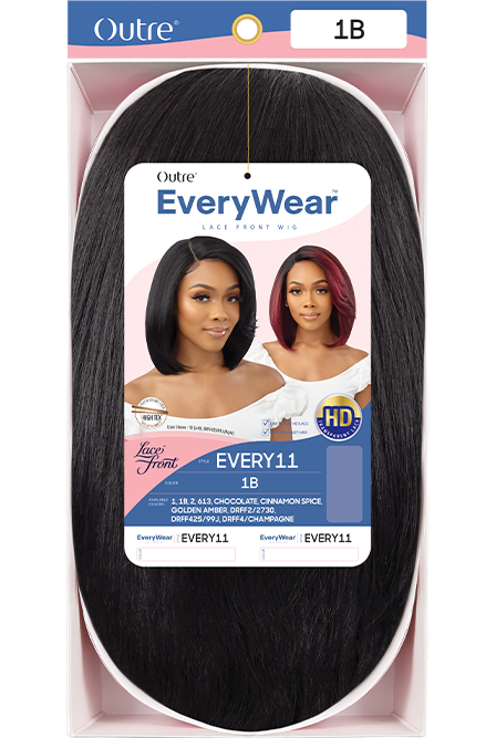 Outre Synthetic Pre-Plucked HD Transparent Lace Front Wig Every 11 QLEWE11 - ANNS BEAUTY SUPPLY
