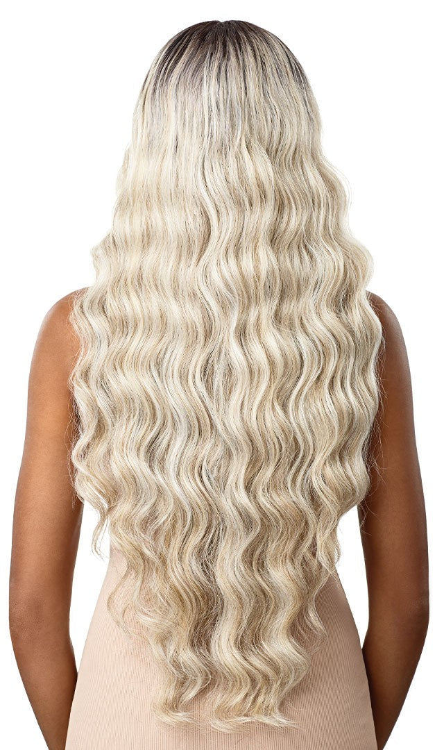 Outre Synthetic Sleek Lay Part HD Transparent Lace Front Wig Dalilah 34" - ANNS BEAUTY SUPPLY