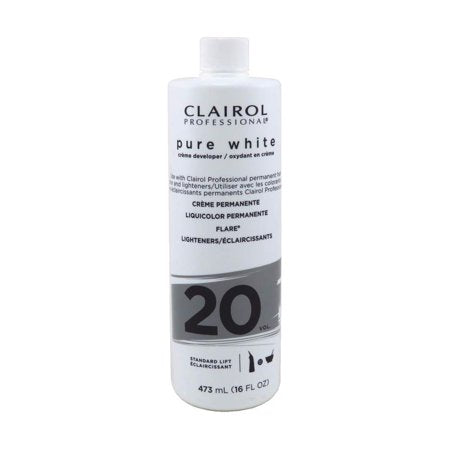 Clairol Professional Pure White 20 Volume Creme Developer – 16 fl oz - ANNS BEAUTY SUPPLY