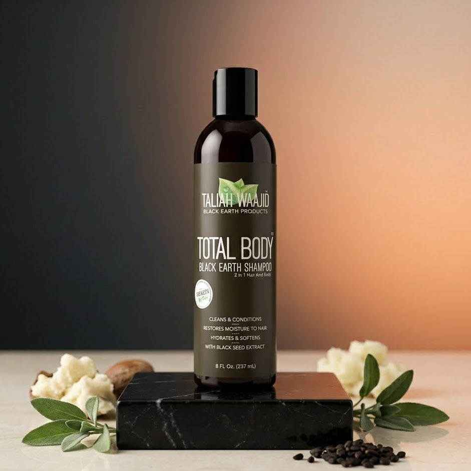 Taliah Waajid Black Earth Products Total Body Black Earth Shampoo 8 oz