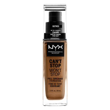NYX CANT STOP WONT STOP 24HR F-NUTMEG CSWSF16.5