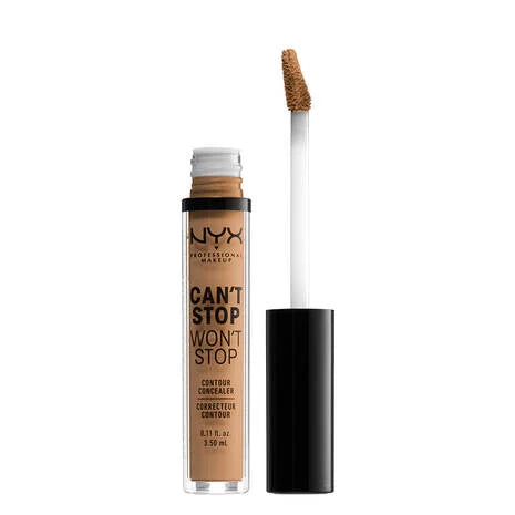 NYX Professional Makeup Can't Stop Won't Stop Contour Concealer - Goldren Honey - 0.11 fl. oz. / 3.50 mL - ANNS BEAUTY SUPPLY