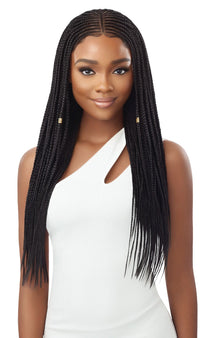 Outre Synthetic 13x4 HD Pre-Braided Lace Front Fulani Micro Cornrow Braid Lace  Wig - Elevate Styles